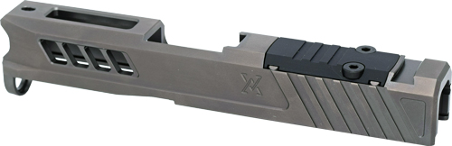 TPG43SARMS.jpg TRUE PRECISION SLIDE W/RMS CUT - & PLATE STEALTH GREY FOR G43 - Image 1