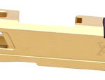 TRUE PRECISION RUGER RXM SLIDE - W/RMR CUT GOLD TIN