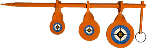TSPGT.jpg DO-ALL STEEL TARGET TRIPLE - TREE SPINNER AIRGUN - Image 1
