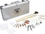 HOPPES DELUXE GUN CLEANING KIT - BRASS ROD 31PC W/ALUMINUM BOX - Image 2