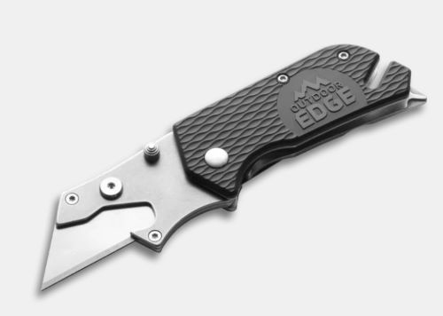 UPK20C.jpg OUTDOOR EDGE UTILIPRO FOLDING - UTILITY KNIFE AND TOOL BLACK - Image 1