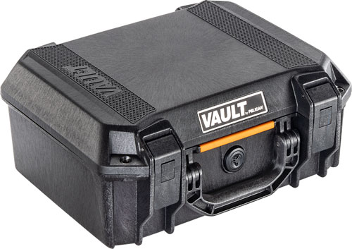 VCV200.jpg PELICAN VAULT MEDIUM PISTOL - CASE W/ FOAM BLACK - Image 1