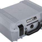 PELICAN VAULT MEDIUM PISTOL - CASE W/ FOAM GHOST GRAY