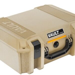 PELICAN VAULT V300 LARGE- - 5 PISTOL CSE PRE CUT FOAM TAN