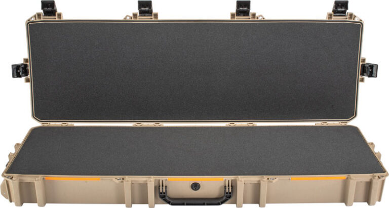 PELICAN VAULT DOUBLE RIFLE - CASE W/ WHEELS/FOAM 53" TAN