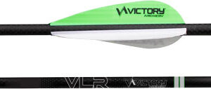 VICTORY ARCHERY VLR GAMER - 350 ARROW FLETCHED 6PK