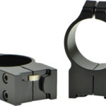 WARNE RINGS 30MM RUGER HIGH - NO.1/MINI14/BLACKHAWK MATTE