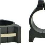 WARNE RINGS MAXIMA QD 1" LOW - MATTE