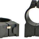 WARNE RINGS 1" RUGER HIGH - NO.1/MINI14/BLACKHAWK MATTE
