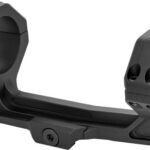 WARNE MAXLITE 1" MSR MOUNT - 0MOA BLACK MATTE