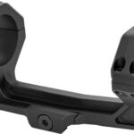 WARNE MAXLITE 30MM MSR MOUNT - 0MOA BLACK MATTE