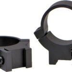 WARNE RINGS 7.3/22 1" MEDIUM - MATTE 3/8 OR 11MM DOVETAIL