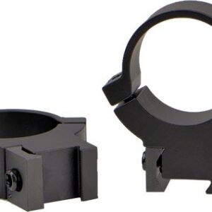WARNE RINGS 7.3/22 1" HIGH - MATTE 3/8 OR 11MM DOVETAIL