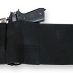 BULLDOG BELLY WRAP HOLSTER BLK - LARGE  HOLDS 2 GUNS & 2 MAGS