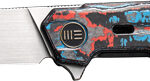 WE KNIFE NAVO 3.25" NEBULA FAT - CARBON FIBER/SATIN LINER LOCK