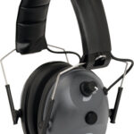 WALKERS MUFF ELECTRONIC 1-MIC - 4X ENHANCEMENT 22dB GREY