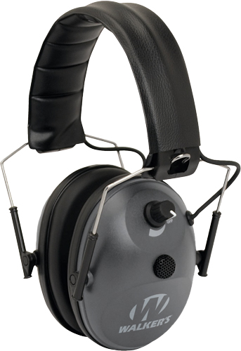 WLK1MEM.jpg WALKERS MUFF ELECTRONIC 1-MIC - 4X ENHANCEMENT 22dB GREY - Image 1