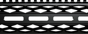 YHM BLACK DIAMOND M-LOK - FOREARM AR-15 MID-LENGTH