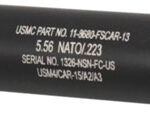 GUNTEC AR15 FAKE SUPPRESSOR - 5.5" 1/2X28 THREADS BLACK