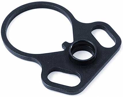 ZDOUBLEEGGH.jpg GUNTEC AR15 SINGLE POINT SLING - QD ADAPTER AMBI BLACK - Image 1