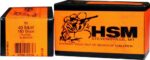 HSM SUBSONIC 40 SW 180GR - LEAD-FN 50RD 20BX/CS - Image 2