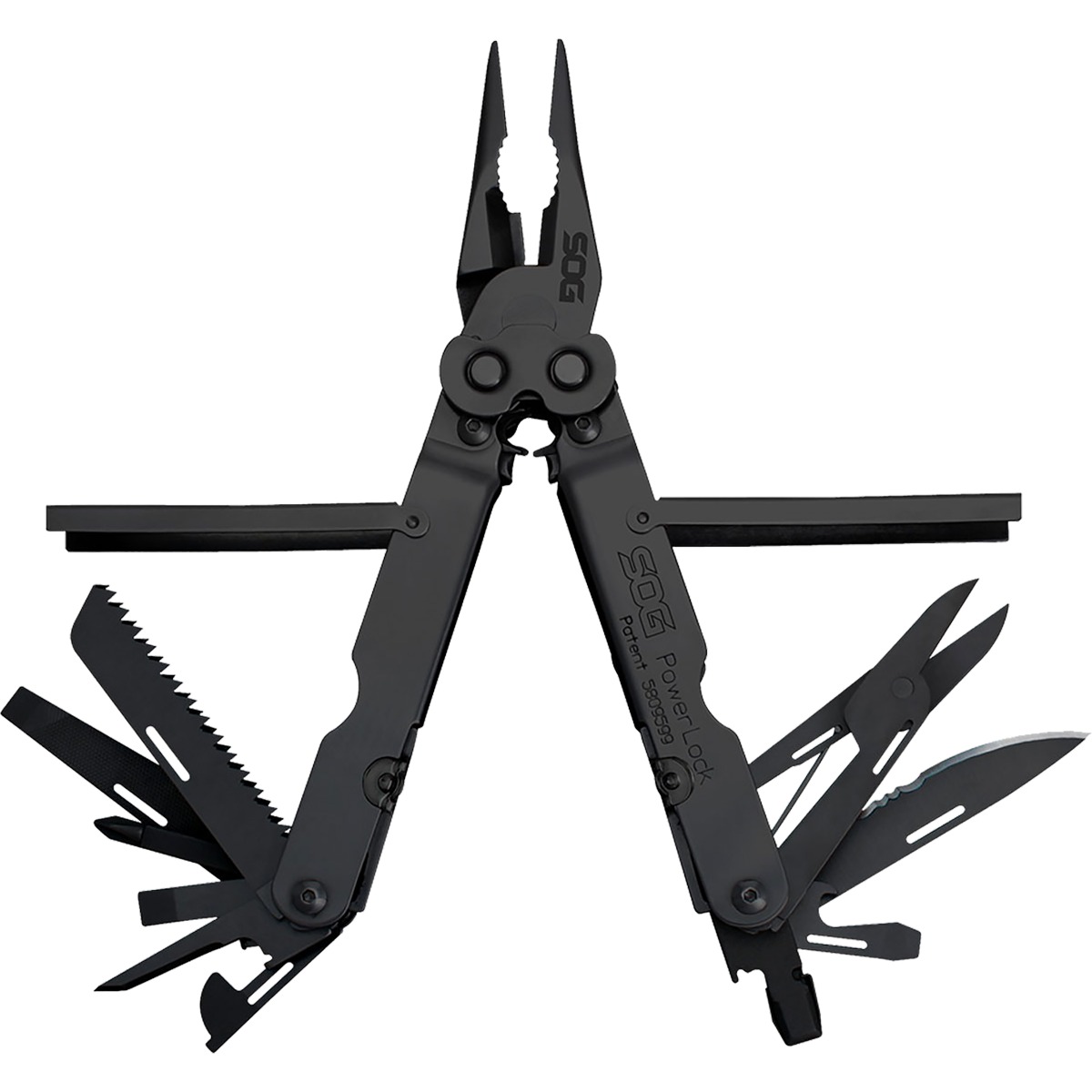 b61n-cp.jpg SOG POWERLOCK EOD BLK SCISSORS - Image 1