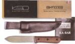 KA-BAR BECKER KEPHART KNIFE - 5.12" BLD WLNT HNDLE LTHR SHTH - Image 2