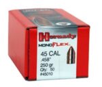HORNADY BULLETS 45 CAL .458 - 250GR MONOFLEX 50CT 15BX/CS - Image 2