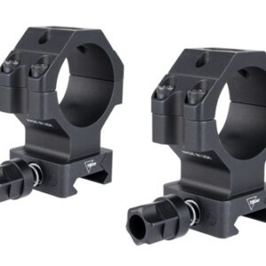 SCOPE RINGS W/ Q-LOC - BLACK, EXTRA TALL, FITS 30MM TUBES, 1.4"H