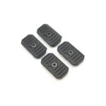 M-LOK CABLE MANAGEMENT COVERS - BLACK, SHORT, 2/PC
