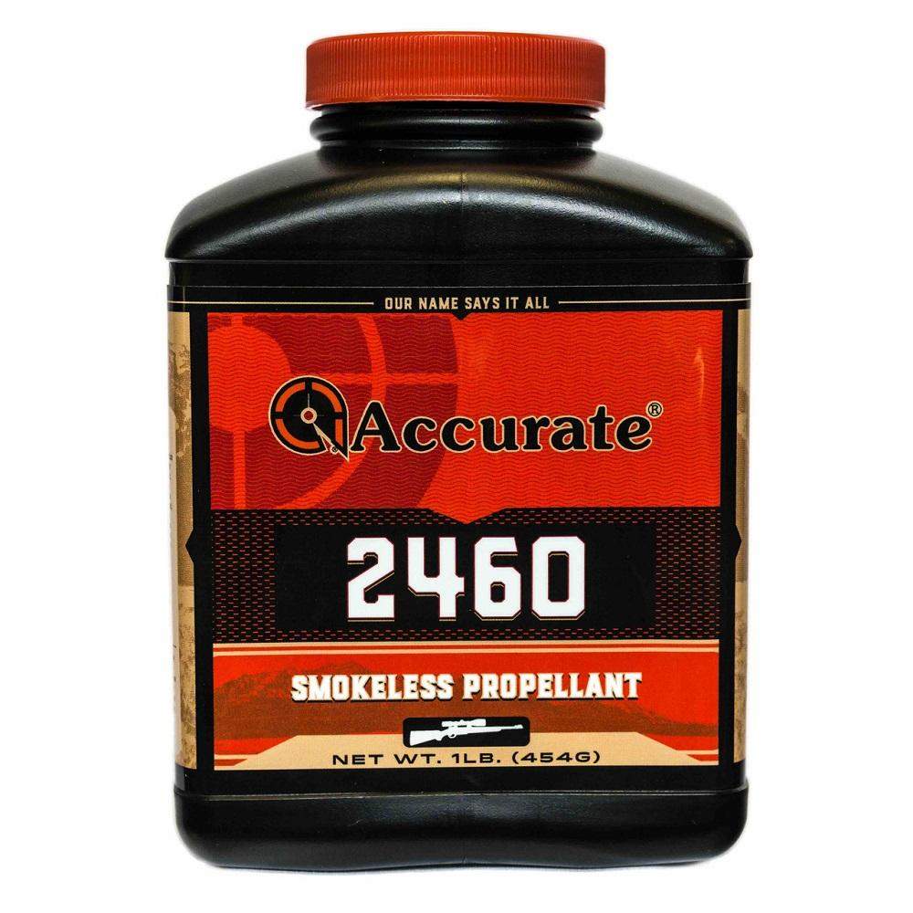 https3A2F2Fmedia.chattanoogashooting.com2Fimages2Fproduct2FAA246012FAA246011.jpg Accurate 2460 Rifle Powder 1 lbs - Image 1
