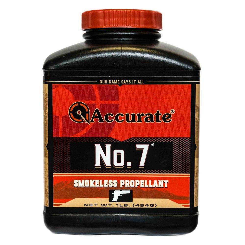 https3A2F2Fmedia.chattanoogashooting.com2Fimages2Fproduct2FAA712FA7_front__481311.jpg Accurate No. 7 Handgun Powder 1 lbs - Image 1
