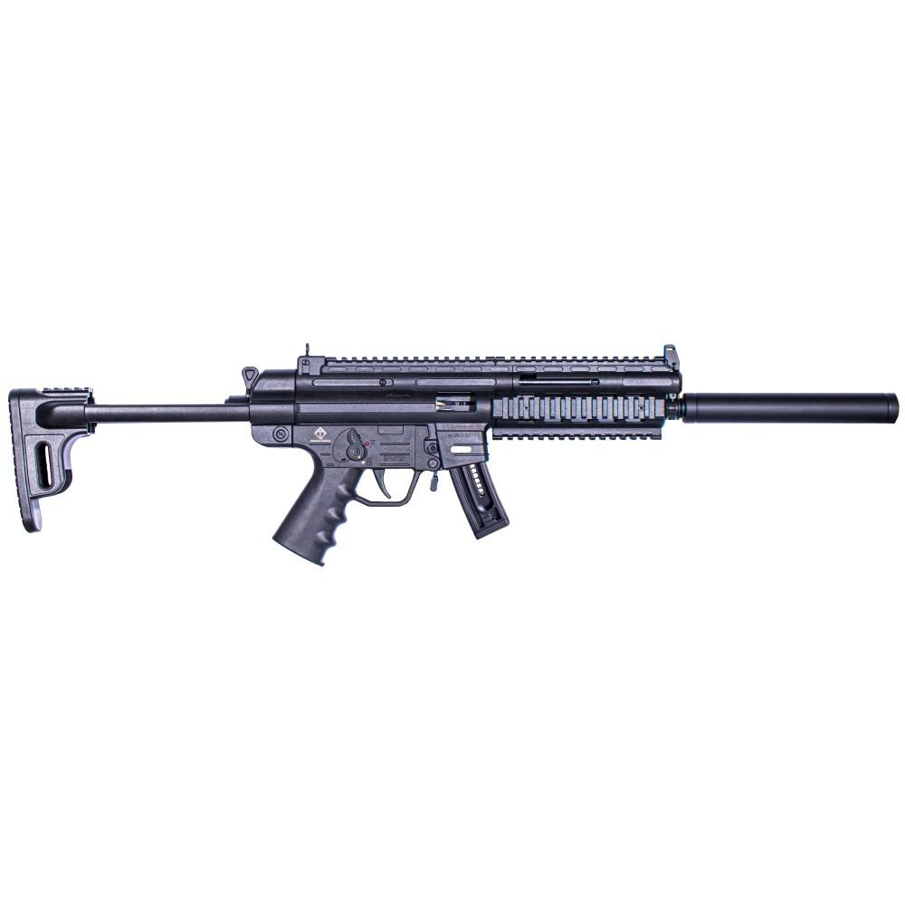 https3A2F2Fmedia.chattanoogashooting.com2Fimages2Fproduct2FAKGERGGSG16102FAKGERGGSG1610-1.jpg ATI GSG-16 Rifle .22 LR 10rd Magazine 16.25" Barrel Black - Image 1