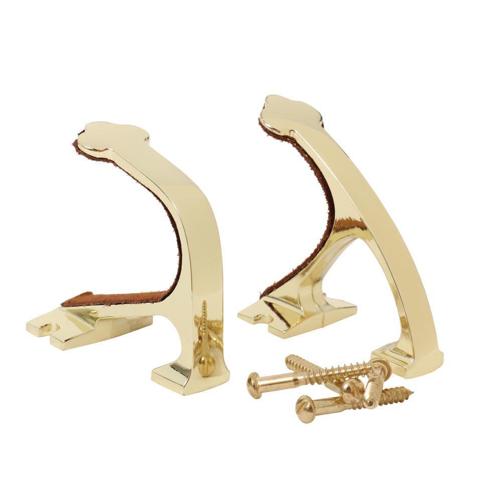 https3A2F2Fmedia.chattanoogashooting.com2Fimages2Fproduct2FAN56412FAN5641.jpg Allen Shotgun and Rifle Wall Mount Hooks Brass - Image 1