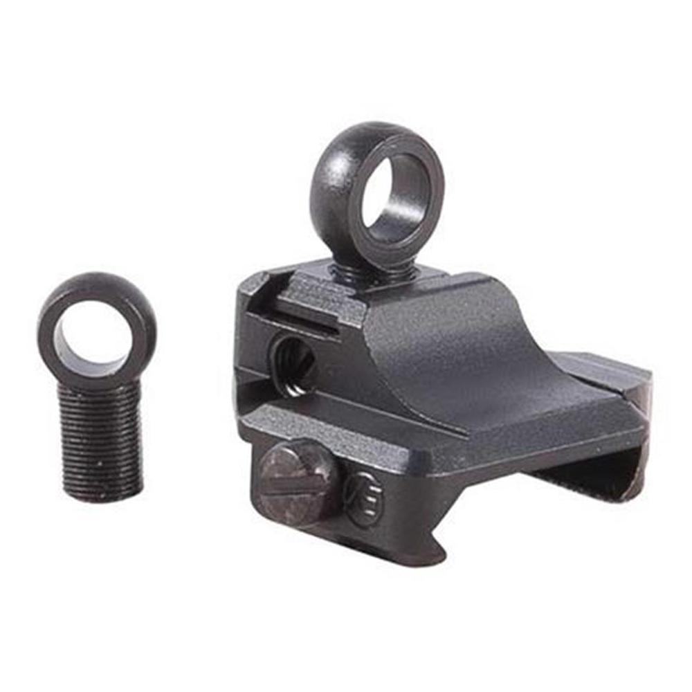https3A2F2Fmedia.chattanoogashooting.com2Fimages2Fproduct2FAQWB2001NT2FAQWB2001NT.jpg XS Sight Tall Weaver Backup Sight -Ghost Ring - Image 1