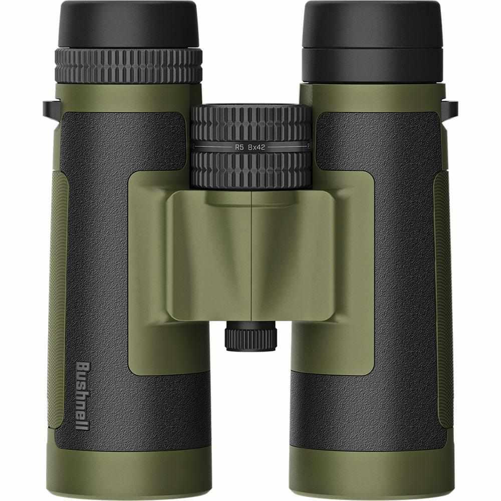 https3A2F2Fmedia.chattanoogashooting.com2Fimages2Fproduct2FBHR58422FBHR5842-1.jpg Bushnell 8x42 Trophy R5 Binocular Ranger Green - Image 1