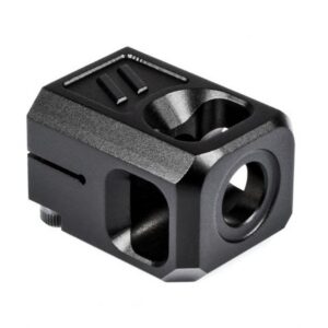 ZEV Technologies Pro Compensator V2 Glock 19 9mm Luger 1/2x28 Thread Black