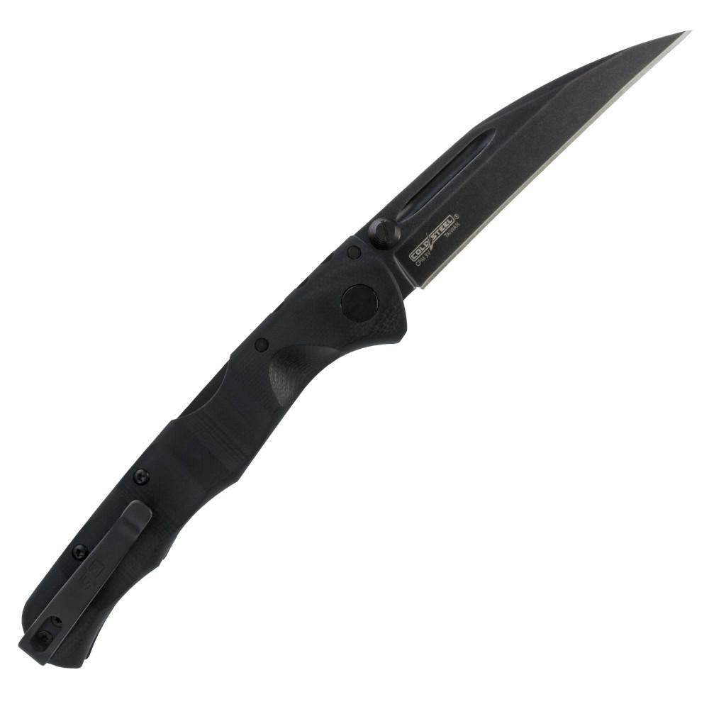 https3A2F2Fmedia.chattanoogashooting.com2Fimages2Fproduct2FCOCSFL35FRNBKBK2FCOCSFL35FRNBKBK-1.jpg Cold Steel Frenzy II Folding Knife 3-1/2" Sheepsfoot Blade Blackout - Image 1