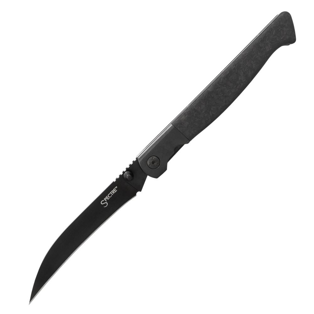https3A2F2Fmedia.chattanoogashooting.com2Fimages2Fproduct2FCOCSFL39SHB2FCOCSFL39SHB-1.jpg Cold Steel 60 Series Specter Folding Knife 3-3/4" Hawkbill Blade Black - Image 1