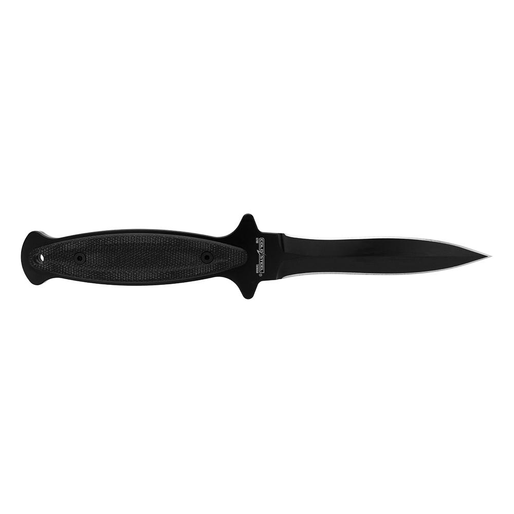 https3A2F2Fmedia.chattanoogashooting.com2Fimages2Fproduct2FCOCSFX40WSP2FCOCSFX40WSP-7.jpg Cold Steel Mini Wasp Fixed Knive 4" Drop Point Blade - Image 1