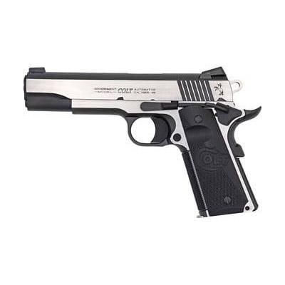 https3A2F2Fmedia.chattanoogashooting.com2Fimages2Fproduct2FCXO1070CEOR2FCXO1070CEOR1.jpg Colt Combat Elite 1911 Handgun .45 ACP 8rd Magazine 5 Barrel Two-Tone Optic Ready Frame G10 Grips - Image 1