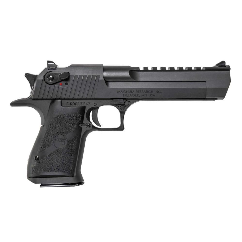 https3A2F2Fmedia.chattanoogashooting.com2Fimages2Fproduct2FDXDE4292FDXDE429.jpg Magnum Research 429 Desert Eagle Mark XIX Handgun .429 DE 7rd Magazine 6" Barrel Black - Image 1