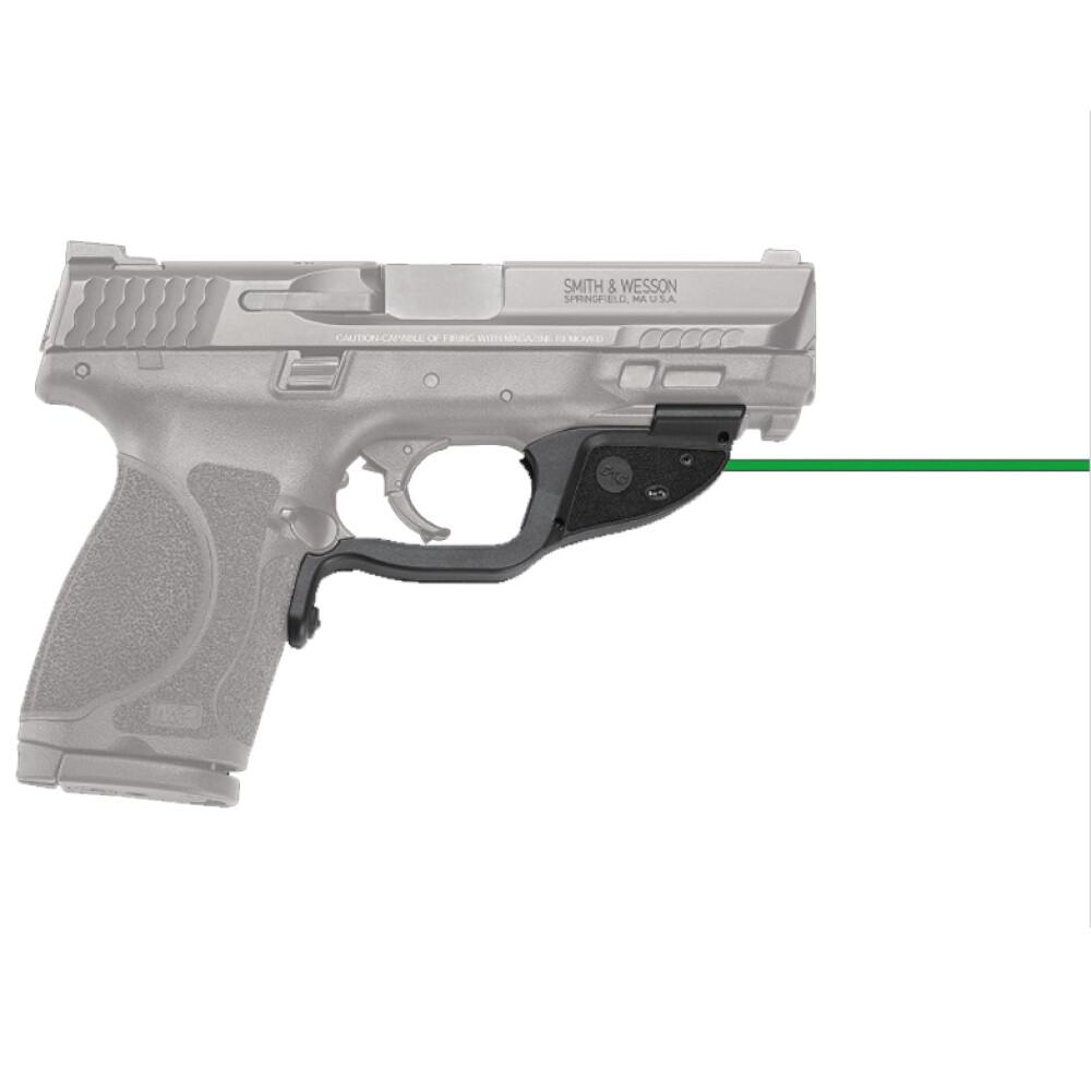 https3A2F2Fmedia.chattanoogashooting.com2Fimages2Fproduct2FEJLG362G2FEJLG362G-1.jpg Crimson Trace Laserguard for S&W M&P M2 Full & Compact 9/40/45 Auto Green - Image 1
