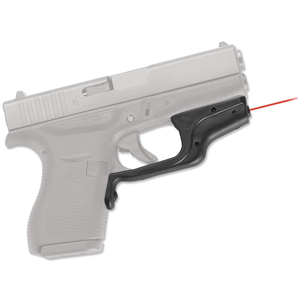 https3A2F2Fmedia.chattanoogashooting.com2Fimages2Fproduct2FEJLG4432FEJLG443-1.jpg Crimson Trace Laserguard with Red Laser for Glock 42 & 43 - Image 1