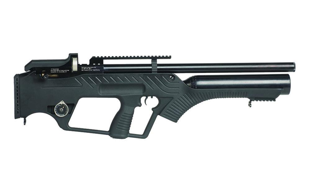 https3A2F2Fmedia.chattanoogashooting.com2Fimages2Fproduct2FEKHGBullMASTER252FEKHGBullMASTER25.jpg Hatsan BullMASTER Semi Auto PCP Airgun 25 Caliber 900fps Bullpup Stock - Image 1