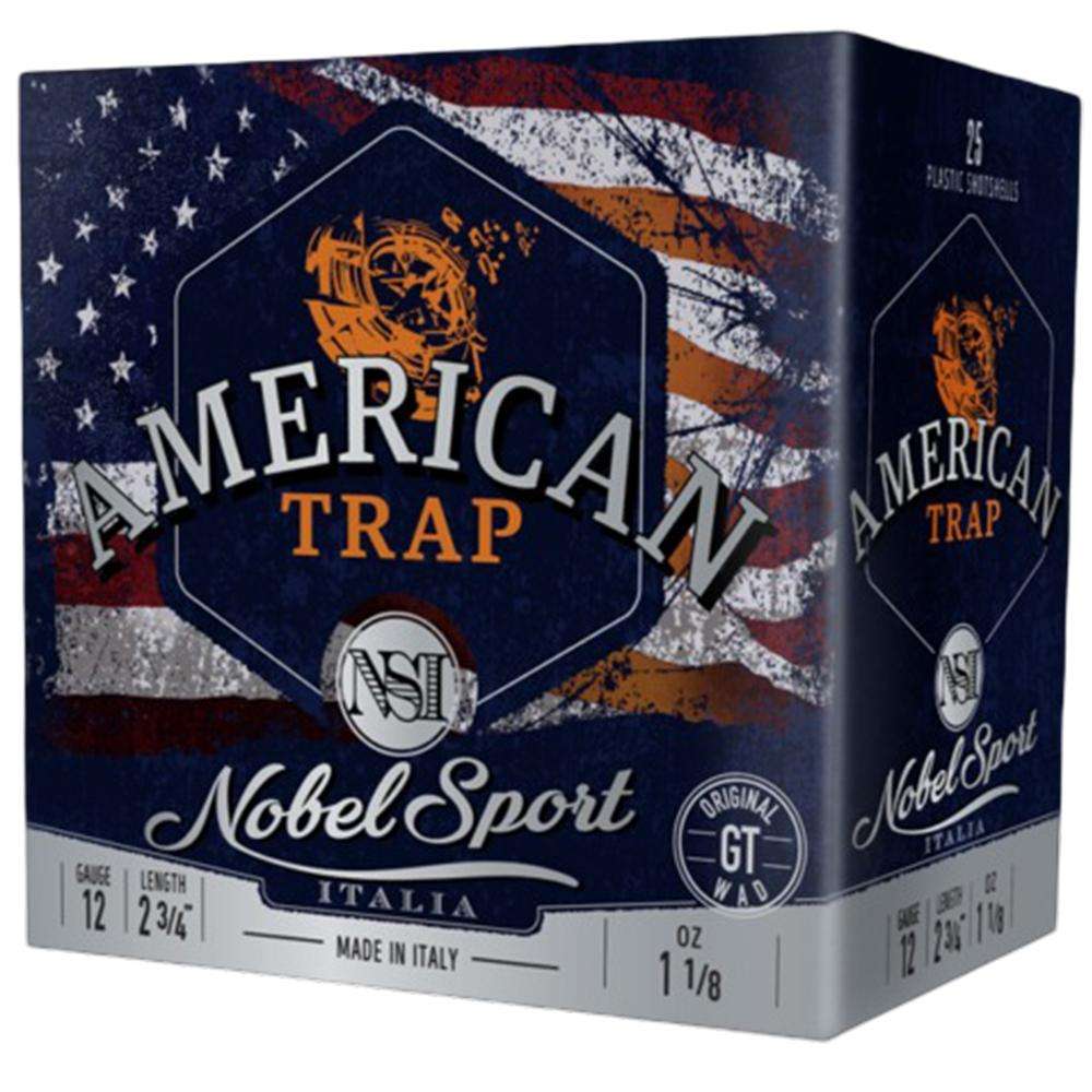 https3A2F2Fmedia.chattanoogashooting.com2Fimages2Fproduct2FEPANS12752FEPANS1275-1.jpg Noble Sport Target Trap Shotshells 12 ga 2-3/4" 1-1/8 oz 1200 fps #7.5 25/ct - Image 1