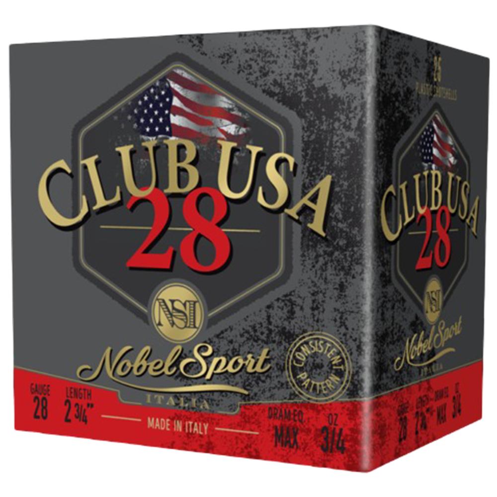https3A2F2Fmedia.chattanoogashooting.com2Fimages2Fproduct2FEPANS2882FEPANS2875-1_1.jpg Nobel Sport 28 T1 Shotshell 28 ga 2-3/4" 3/4 oz 1300 fps #8 25/ct - Image 1