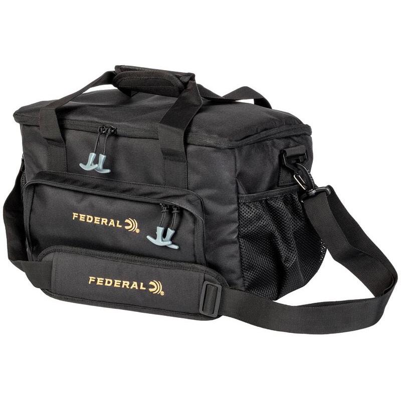 https3A2F2Fmedia.chattanoogashooting.com2Fimages2Fproduct2FFAFTGRP2FFAFTGRP4.jpg Federal Top Gun Range Bag - Black 16"x9"x9.5" - Image 1