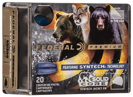 https3A2F2Fmedia.chattanoogashooting.com2Fimages2Fproduct2FFAP357SHC12Fcore_3.jpg Federal Solid Core Handgun Ammunition .357 Mag 180 gr TSJ 20/ct - Image 1