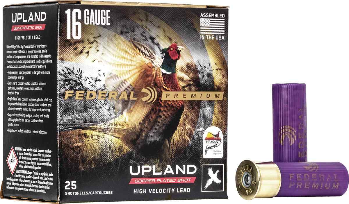 https3A2F2Fmedia.chattanoogashooting.com2Fimages2Fproduct2FFAPFX164FS42FFAPFX164FS4.jpg Federal Premium Prairie Storm Shotshells 16gs 2-3/4" 1-1/8oz 1425 fps #4 25/ct - Image 1